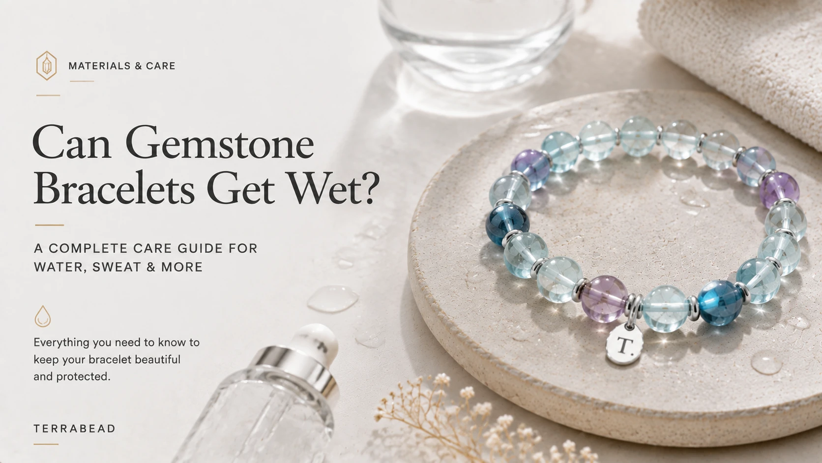 Can Gemstone Bracelets Get Wet?